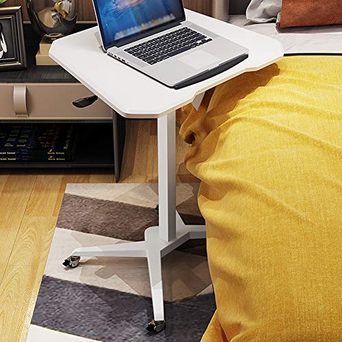  Moderner tragbarer Sofa Beistelltisch, leicht zu bewegen Wohnzimmer Kleiner Laptop Schreibtisch, am besten für Arbeit zu Hause, Lesen, 70 x 45 x 73 cm